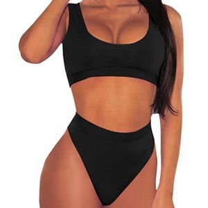 High waisted Cheeky Bikini